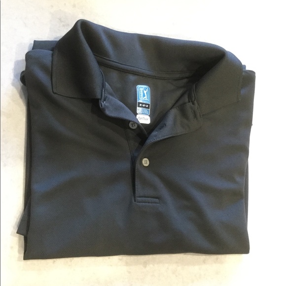 PGA Tour Airflux Short Sleeve Golf Shirt - Picture 2 of 2